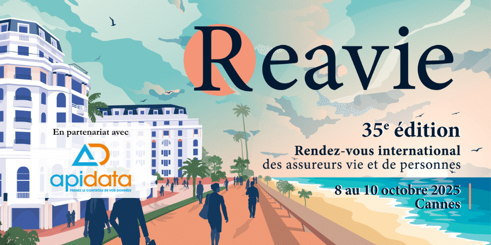 Apidata est fière d'être partenaire de la 35ème édition du congrès Reavie, du 8 au 10 octobre 2025 à Cannes.